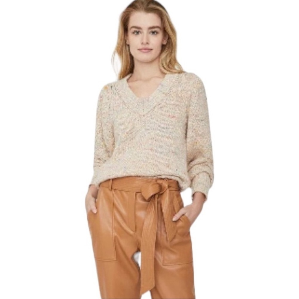 BROCHU WALKER ANDRAIN ALPACA WOOL SAFFRON
MULTI COLOR SWEATER SIZE XS - Picture 4 of 15